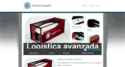 Desktop Screenshot of flexitank.es