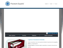 Tablet Screenshot of flexitank.es